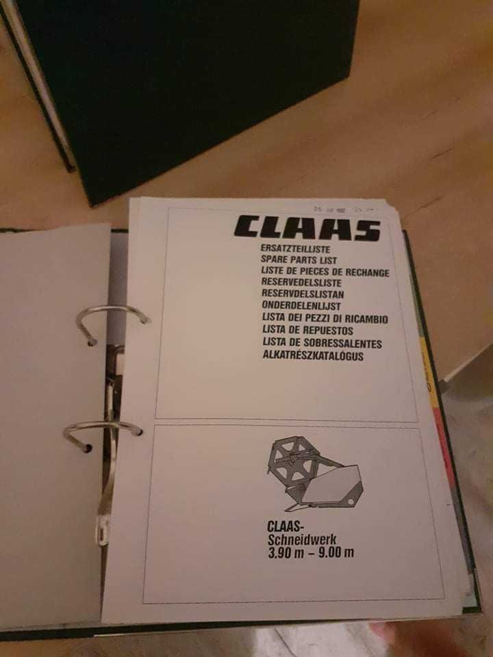 Katalog części Claas Dominator