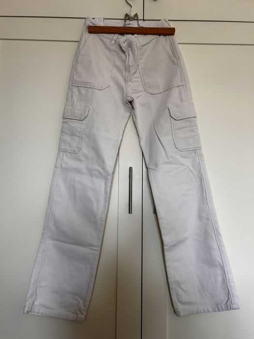 Calças de bombazine brancas, XS (34), Brownie