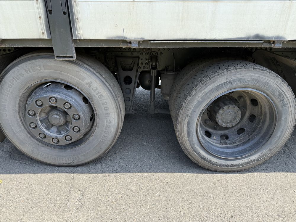 MAN 23.414 2001р 22т 120кубів бортовий тентований МАН