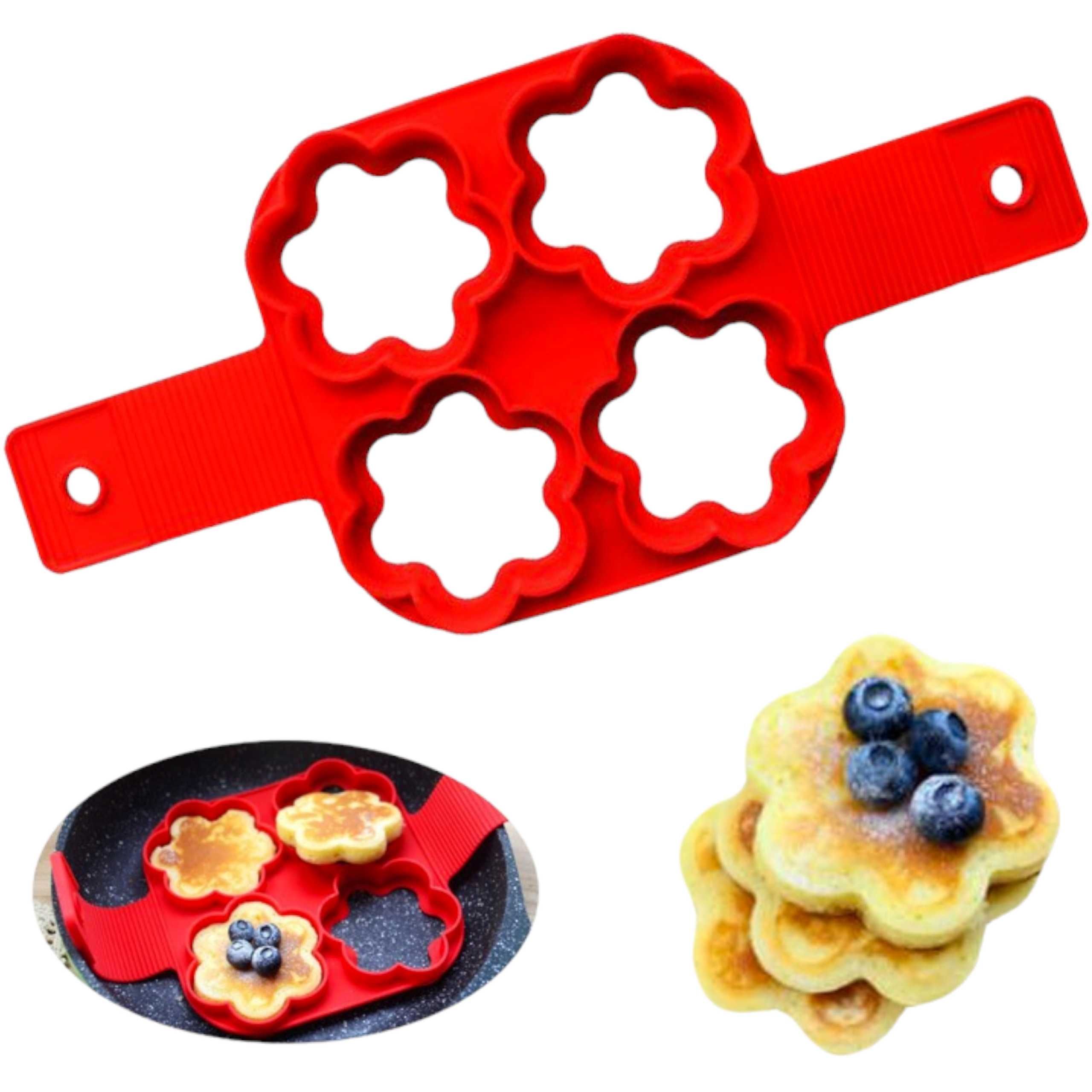 Forma silikonowa do pancake'ów naleśników jajek omletów Foremka