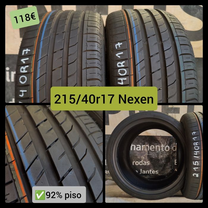Pneus ocasião 205/40r17 215/40r17 225/35r17