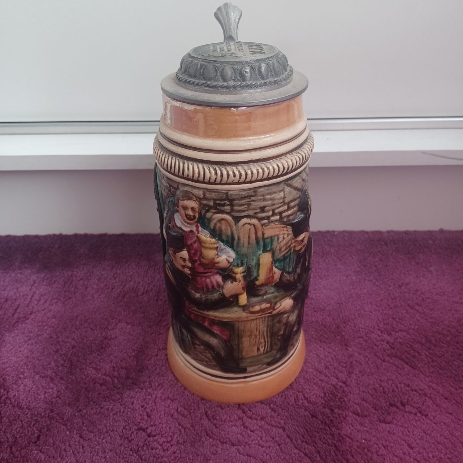 Kufel do piwa ozdobny karczma oryginał