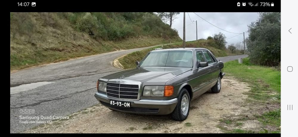 Mercedes 280 SE w126 a gasolina