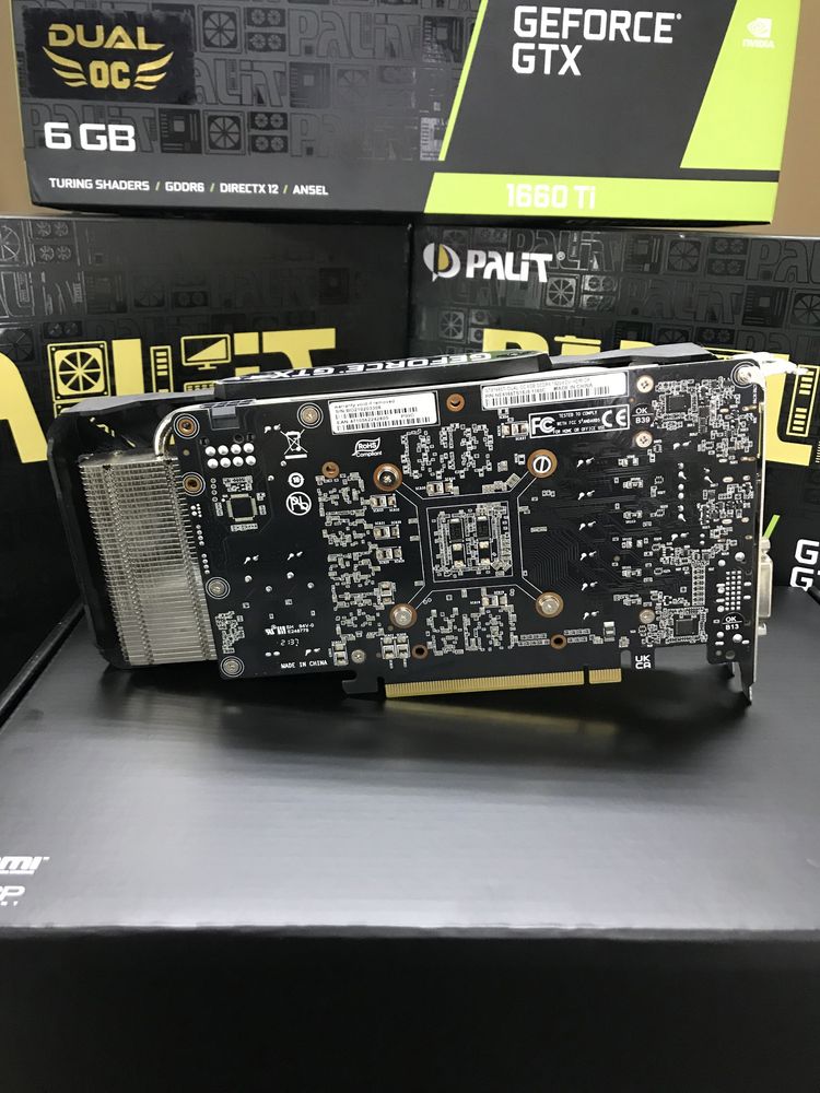 Відеокарта Palit GTX 1660Ti 6Gb Dual OC (NE6166TS18J9-1160C)