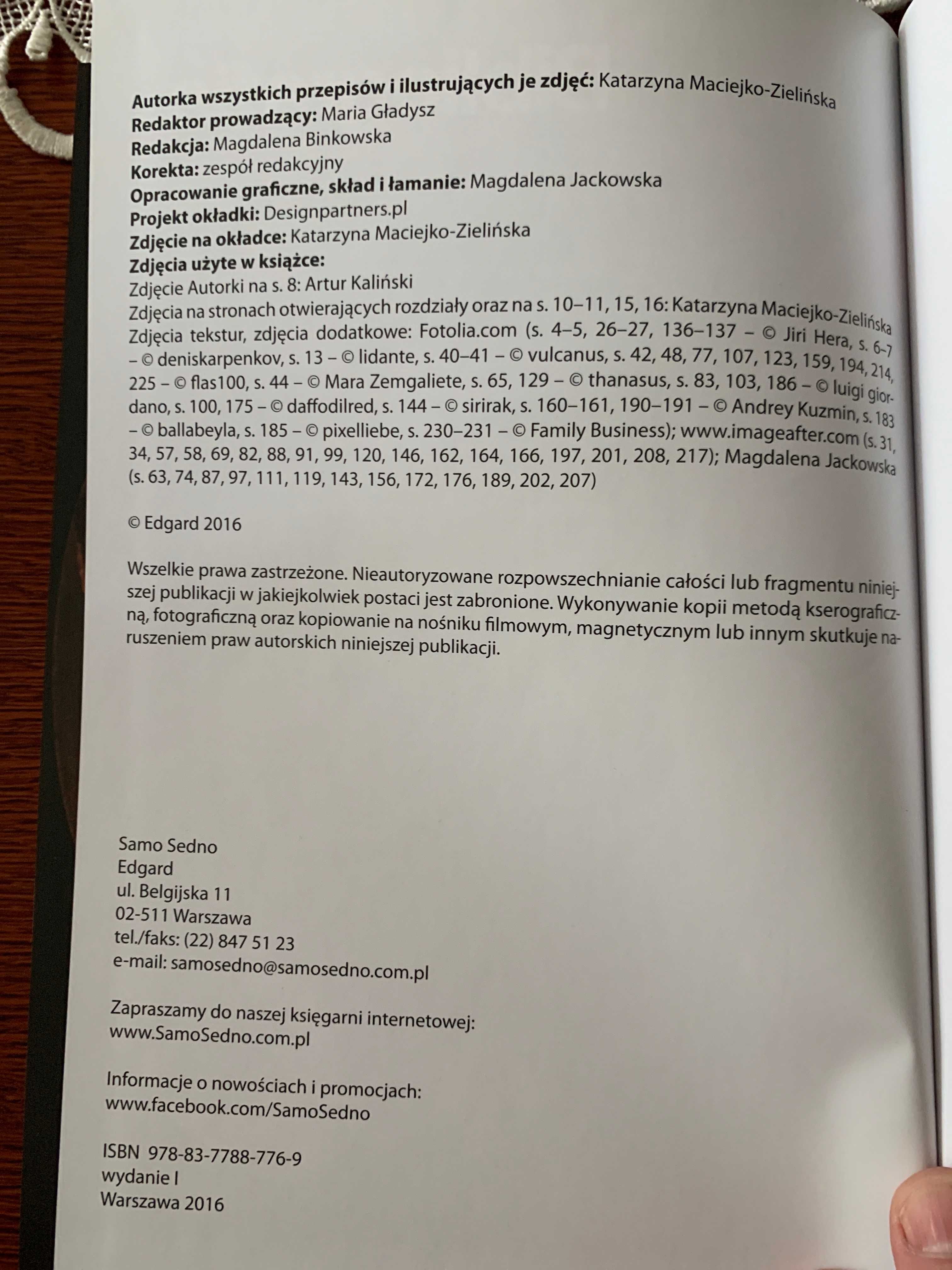 Katarzyna Maciejko-Zielińska, Zdrowe słodkości