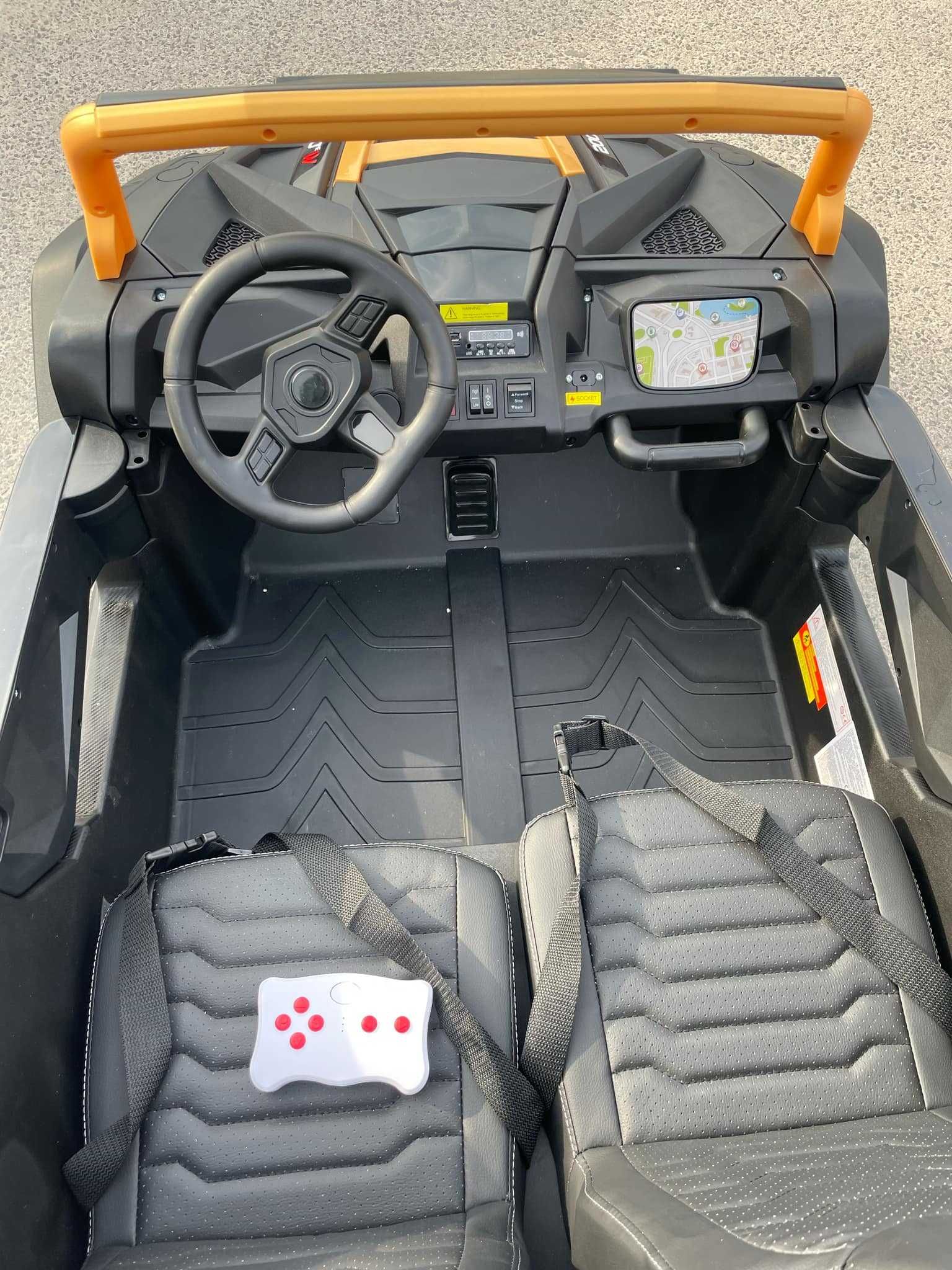 Ogromny Buggy Auto na akumulator dla 2 dzieci 4X200W 24V samochód