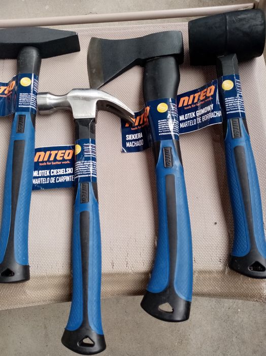 Zestaw młotków+śiekierka za 65%ceny Nowe