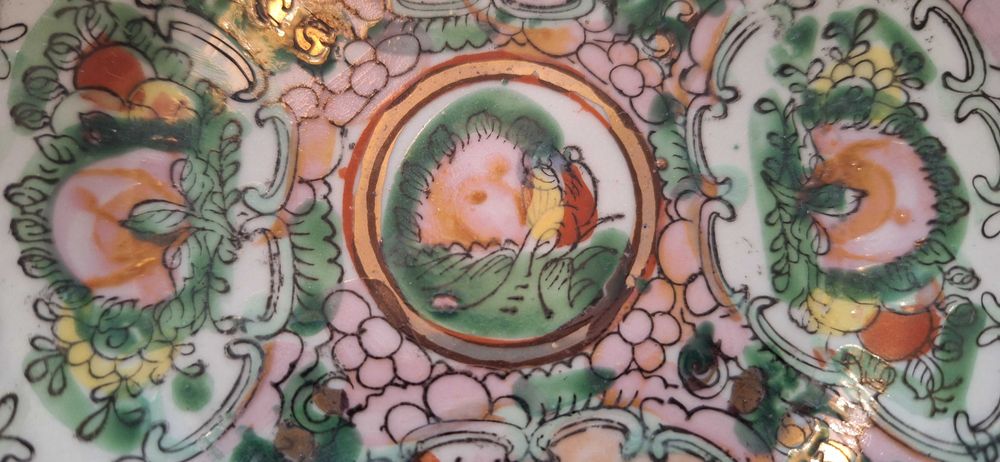 Prato Decorativo Oriental