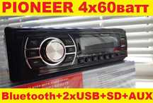 Автомагнитола Pioneer с блютуз, 4*80Вт с USB, FM‼️ Магнитола в машину