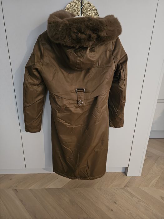 Kurtka zimowa brązowa miś M