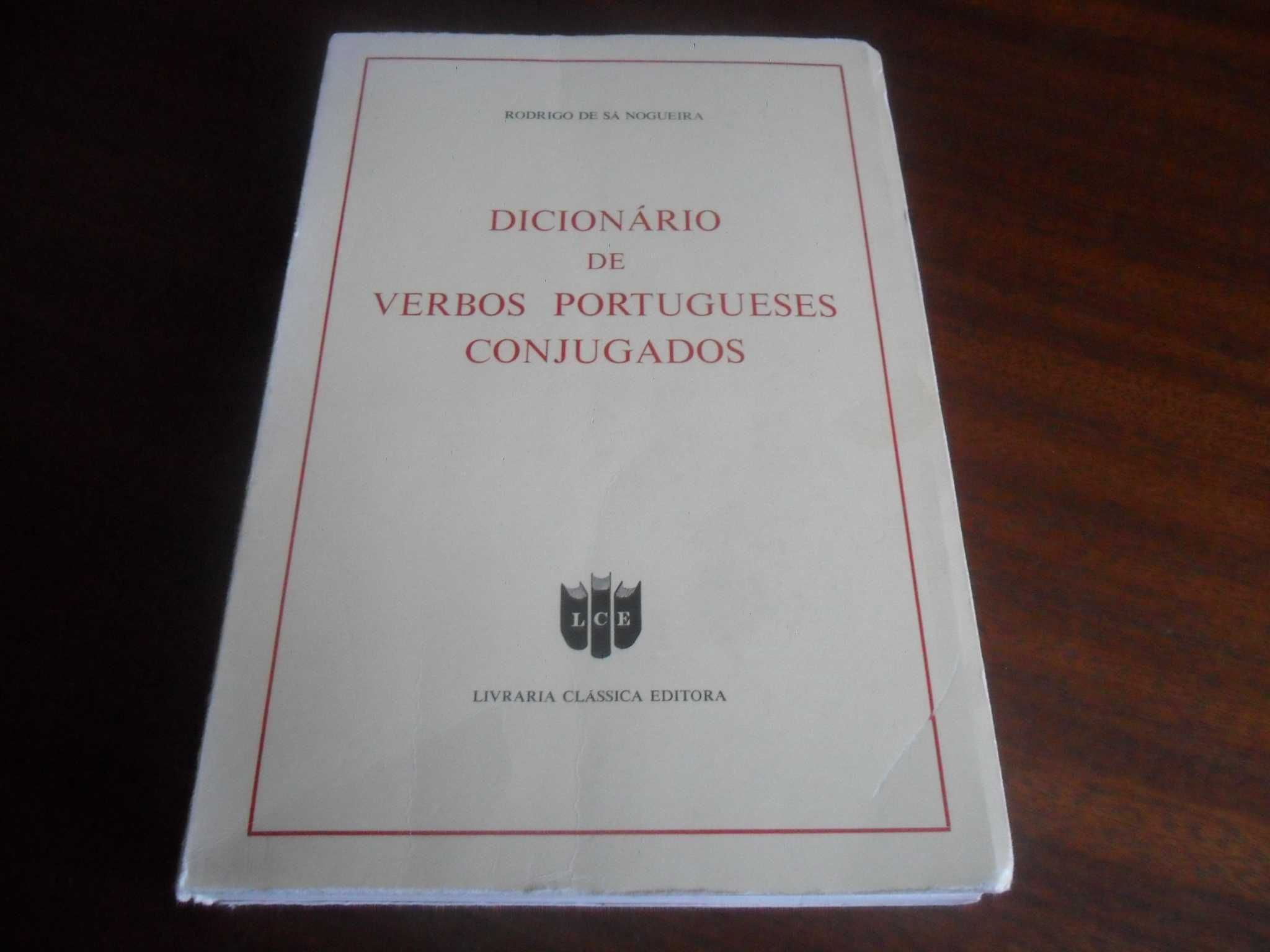 "Dicionário de Verbos Portugueses Conjugados" - Rodrigo de Sá Nogueira