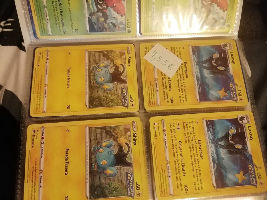 Cartas pokémon raras