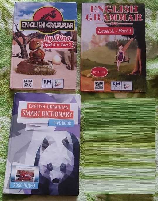 Підручники та література для англійської мови(ціни в описі оголошення)