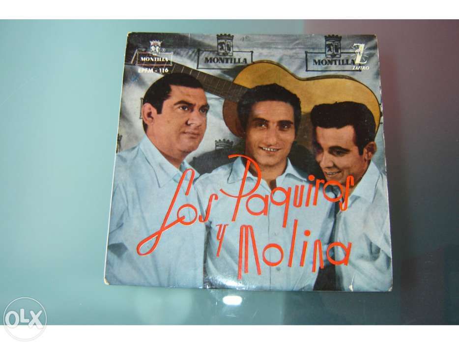 Disco vinil - los Paquitos e Molina