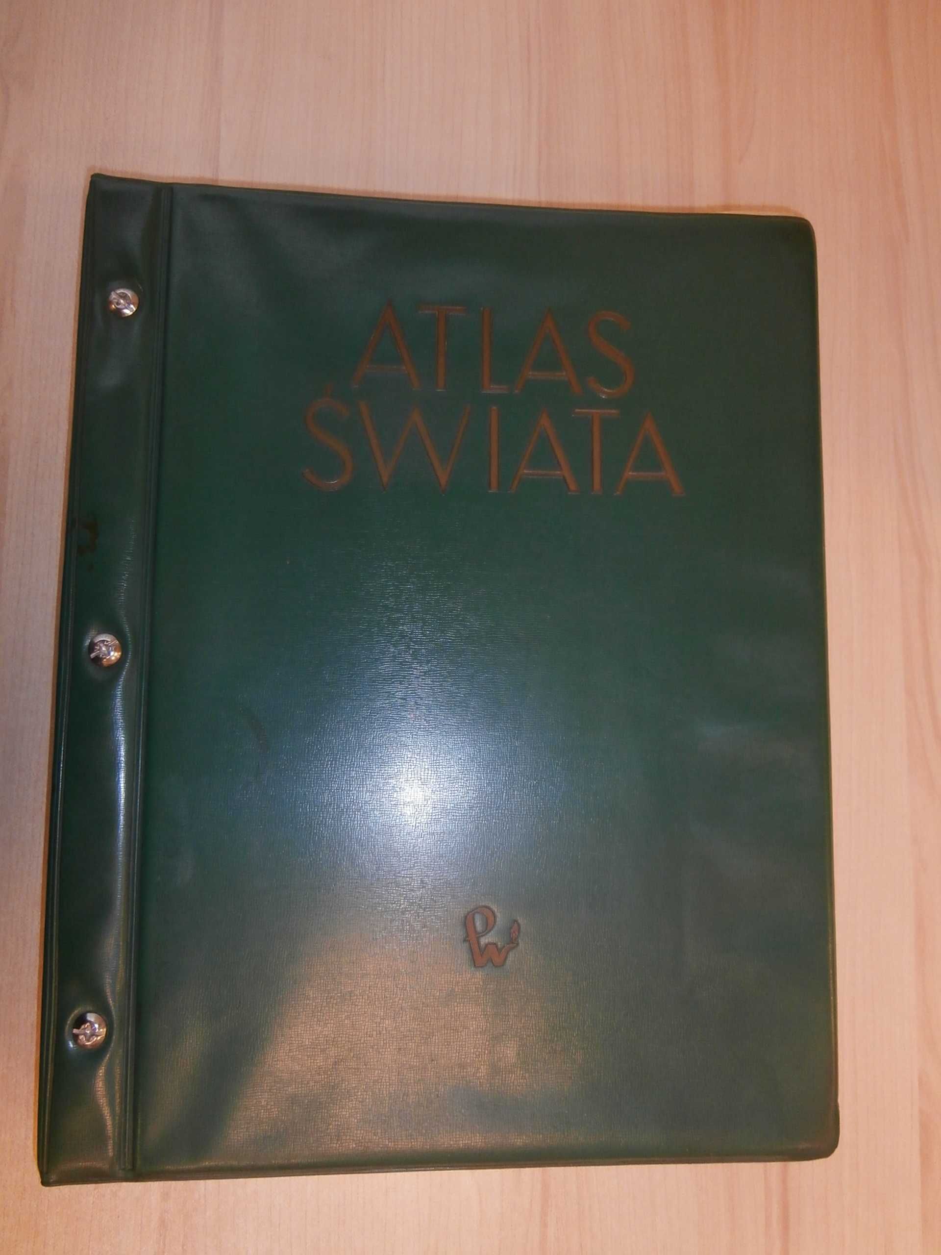 Atlas Świata wydanie z 1962 roku - PRL