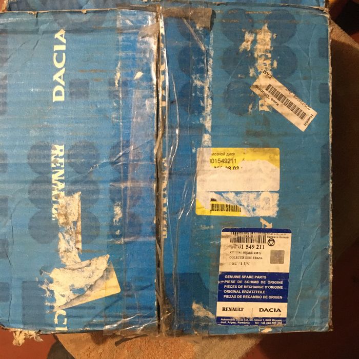 Передні диски рено оригінал!