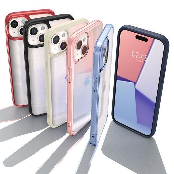 Etui Spigen Ultra Hybrid, Czerwony Krystaliczny - Apple Iphone 15 Plus