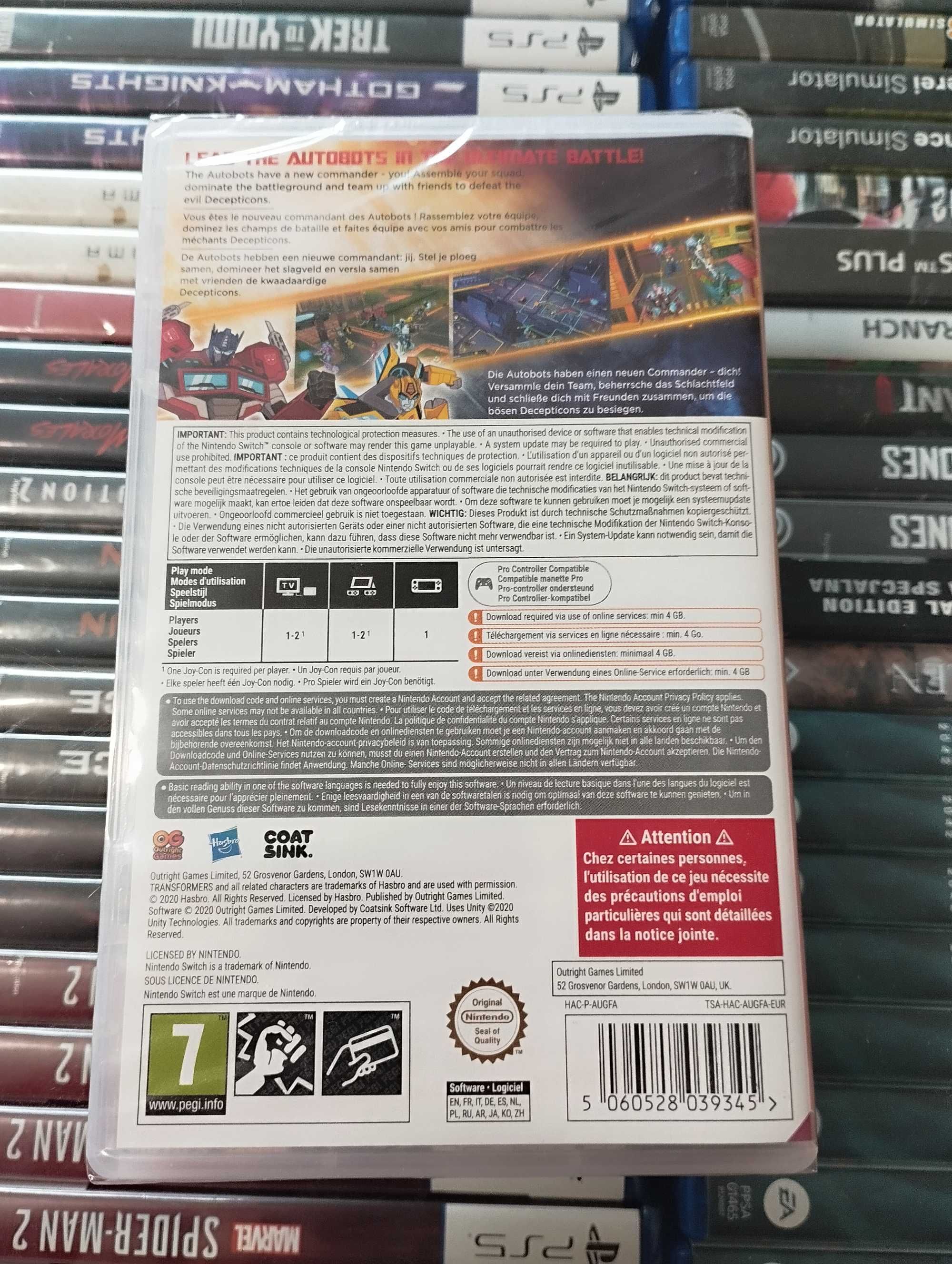 Transformers: Battlegrounds [Switch] PL, NOWA