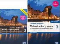 Zestaw:Oblicza geografii 3 ZR Nowa Era 2024 + Karty pracy