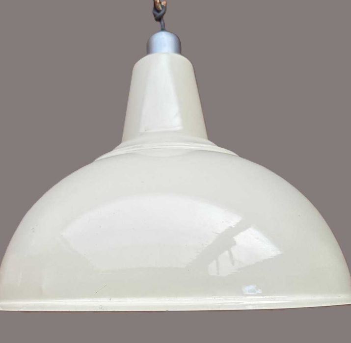 Candeeiro de teto vintage, campanola com 40 cm de diametro