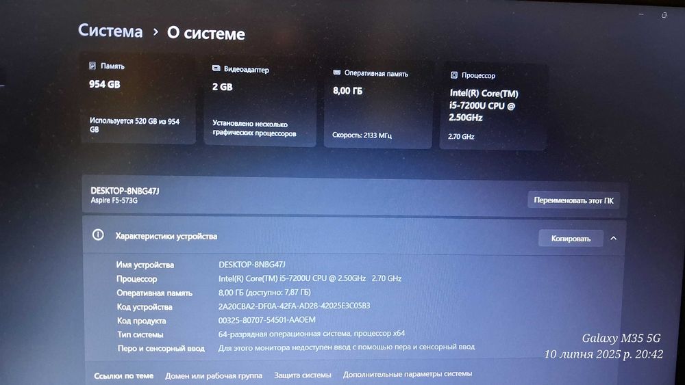Spszedam Laptop Acer Aspire F15
