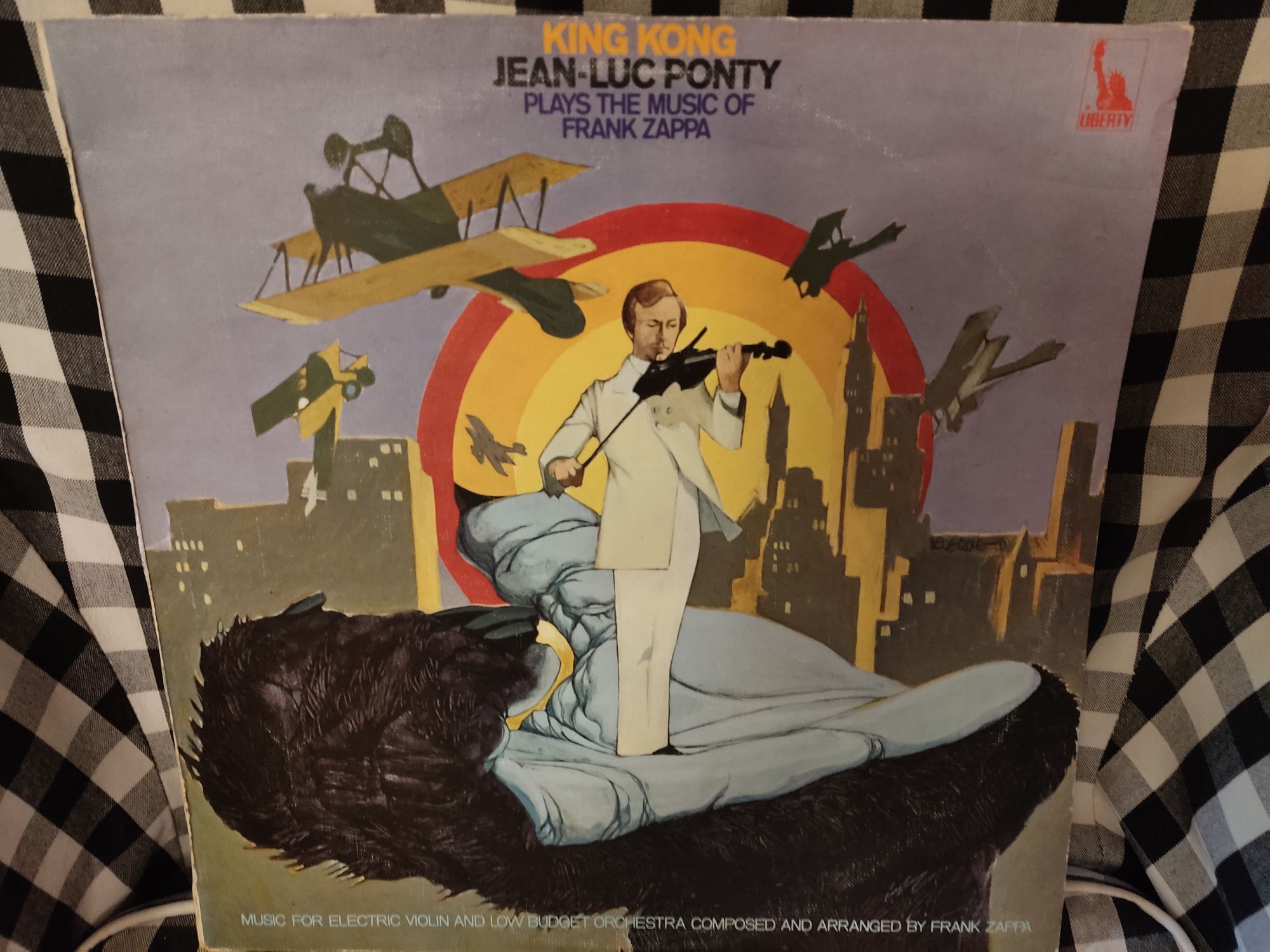 Jean luc ponty Kin-kong.. LP UK NM-