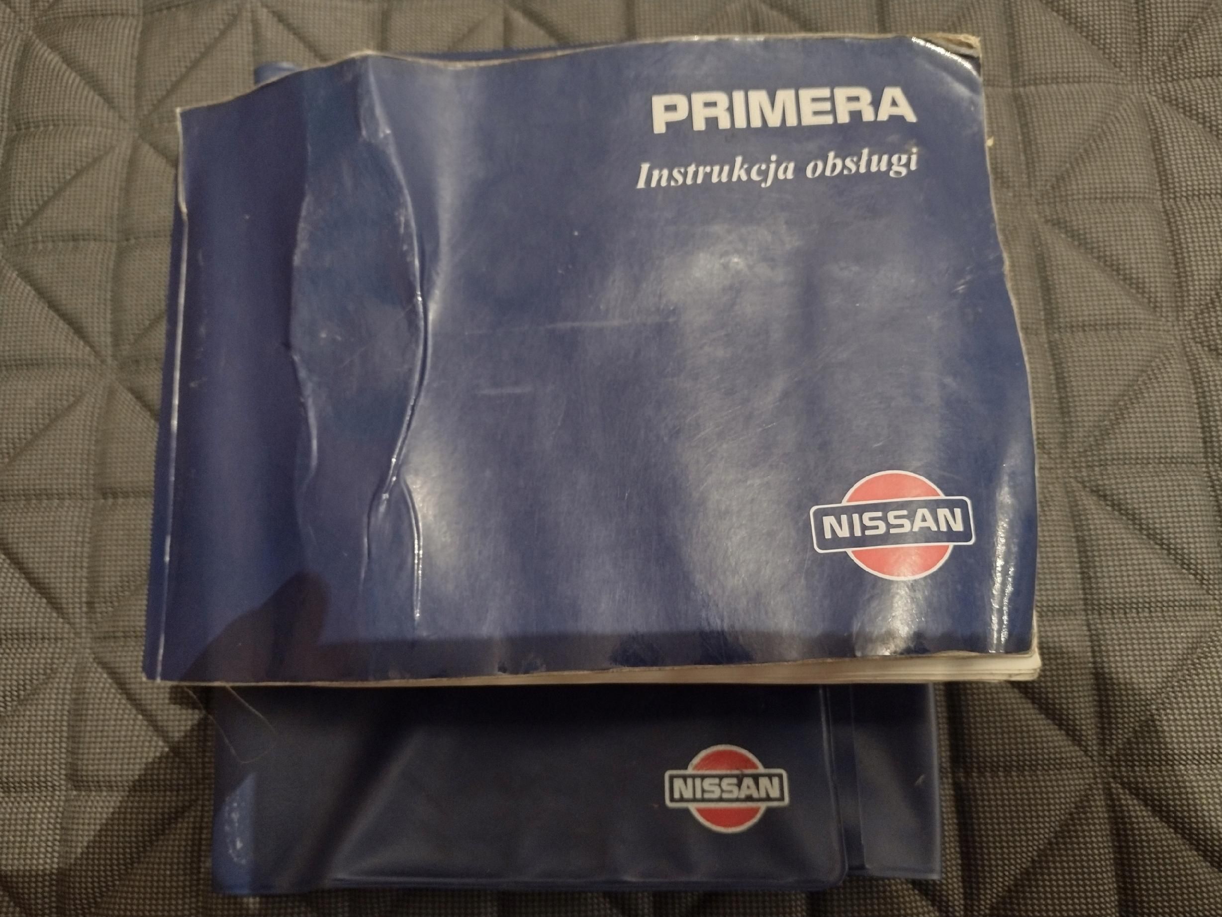 Nissan Primera P11 Instrukcja Książka 1999 Polska