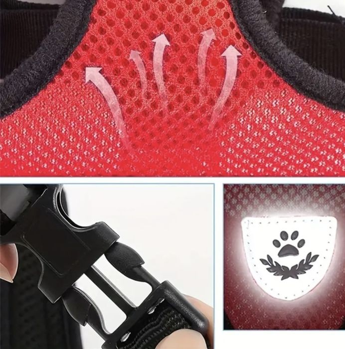 Поводок (жилет) для вигула кота чи невеликої собаки, розмір L