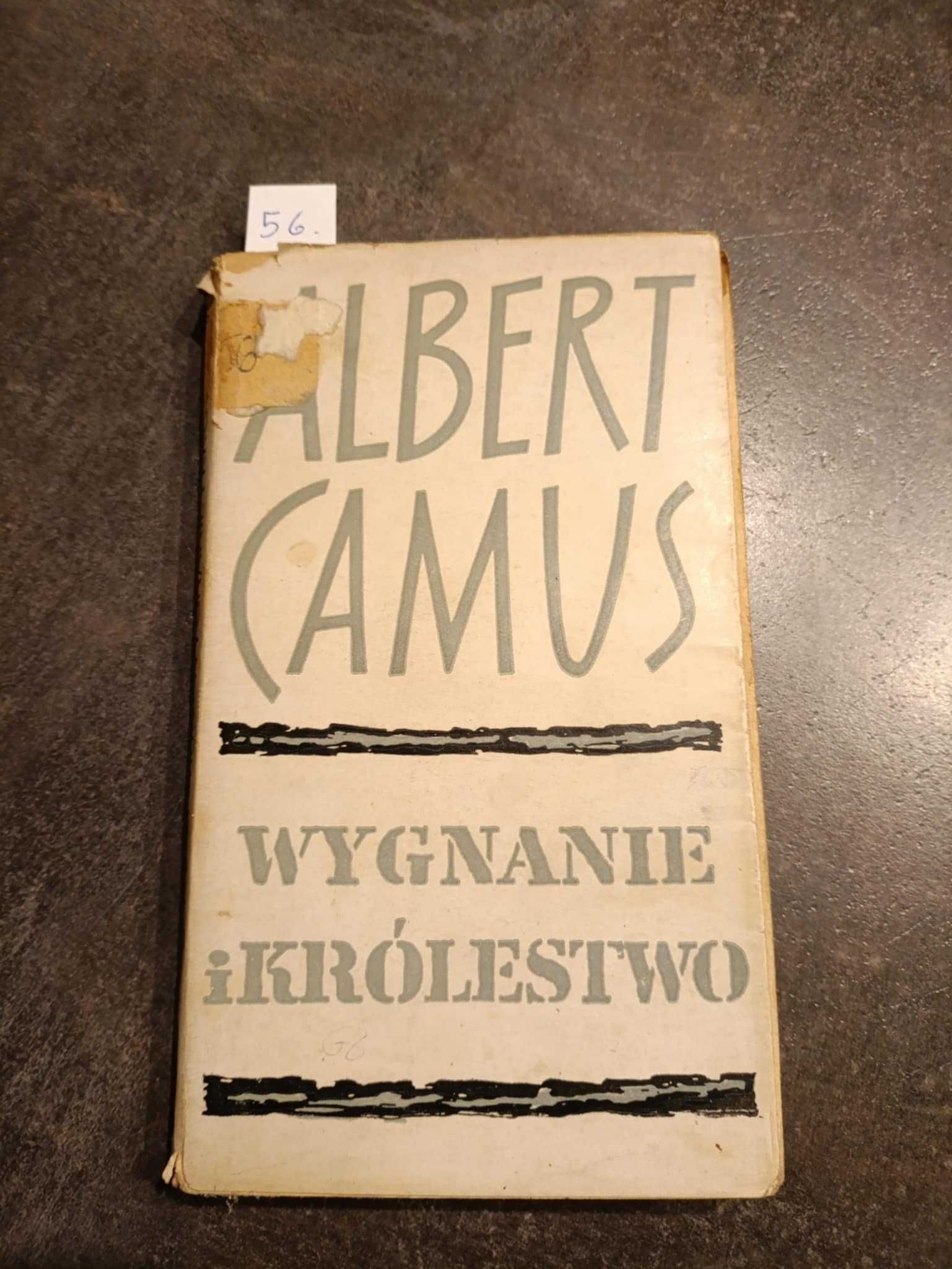 Wygnanie i królestwo - Albert Camus Wydanie I z 1958 roku