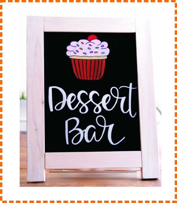 МЕНЮ, доска для мела, мини щит,  штендер мольберт