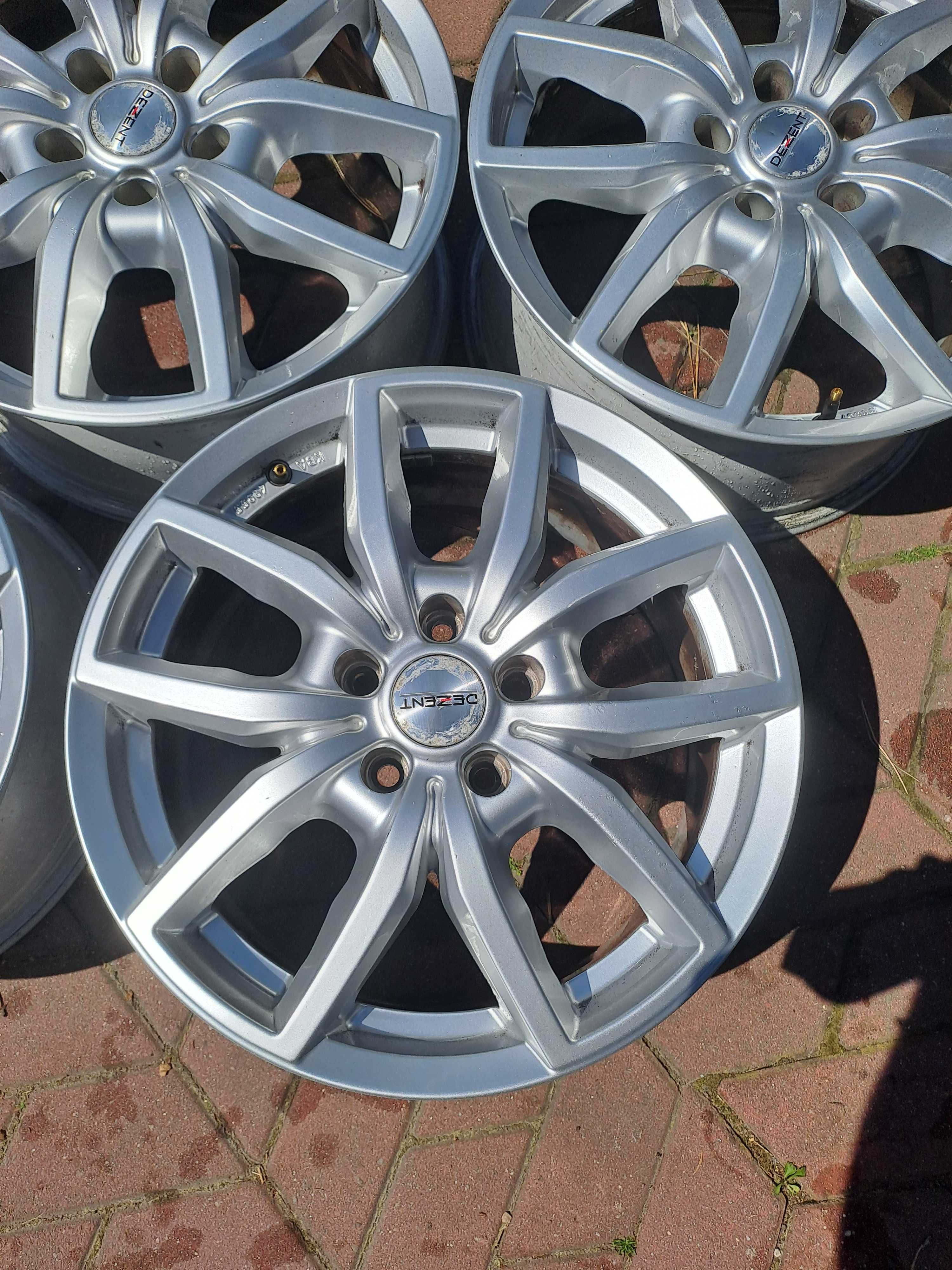 Alufelgi DEZENT 5x112 7.5 17 ET 55 vw mercedes