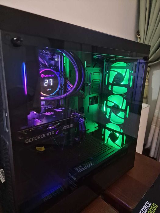 Torre Gaming I7 / RTX 3050 8GB / 32 GB Ram TForce / 1 TB SSD + 250 SSD