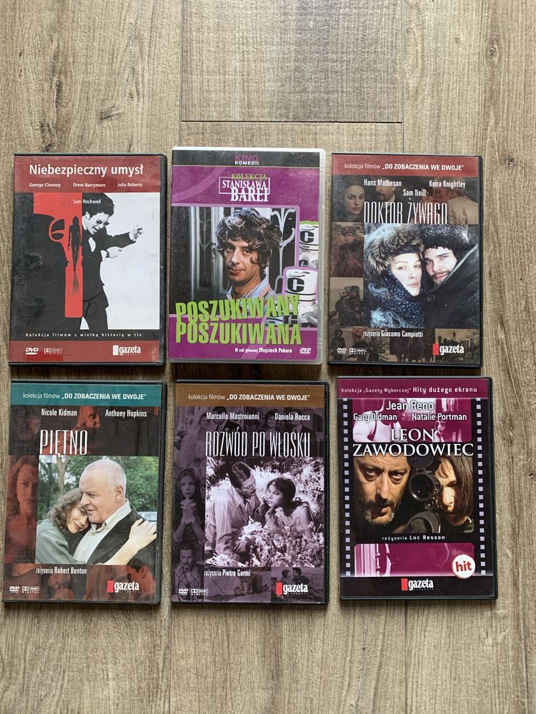 Filmy na DVD różne tytuły