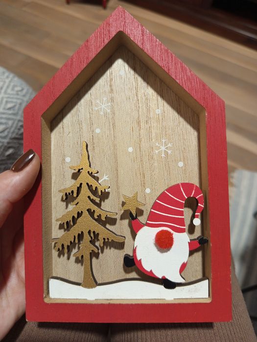 Drewniane dekoracje świąteczne