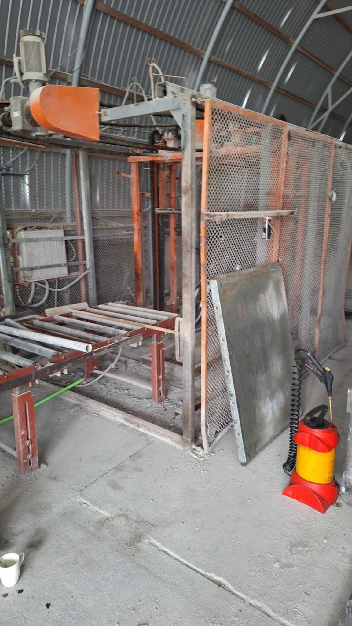 maszyna wibrująca do produkcji prefabrykatów betonowych