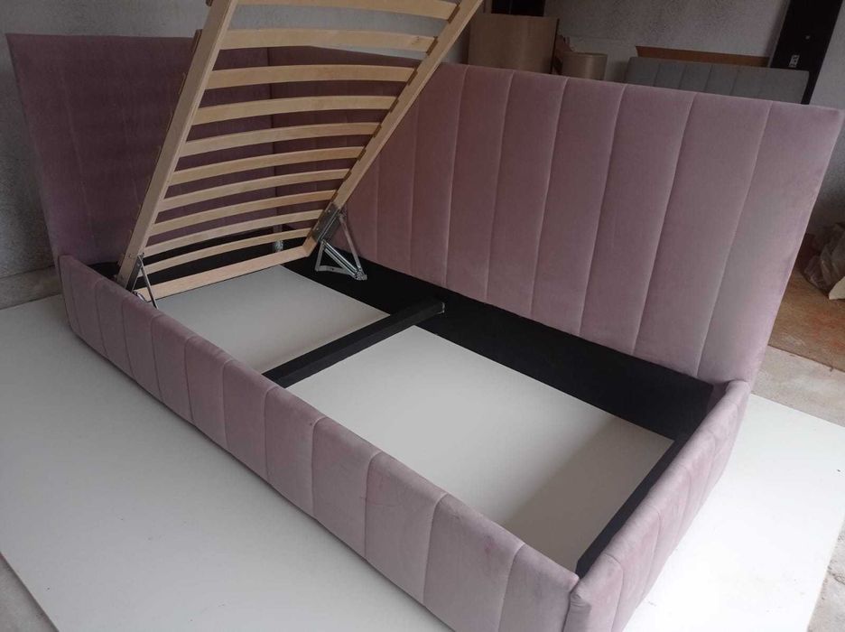 Łóżko tapicerowane KORNER 90/120/140/160/180/200 x200cm narożnikowe