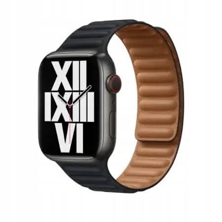 Pasek magnetyczny skórzany do Apple Watch