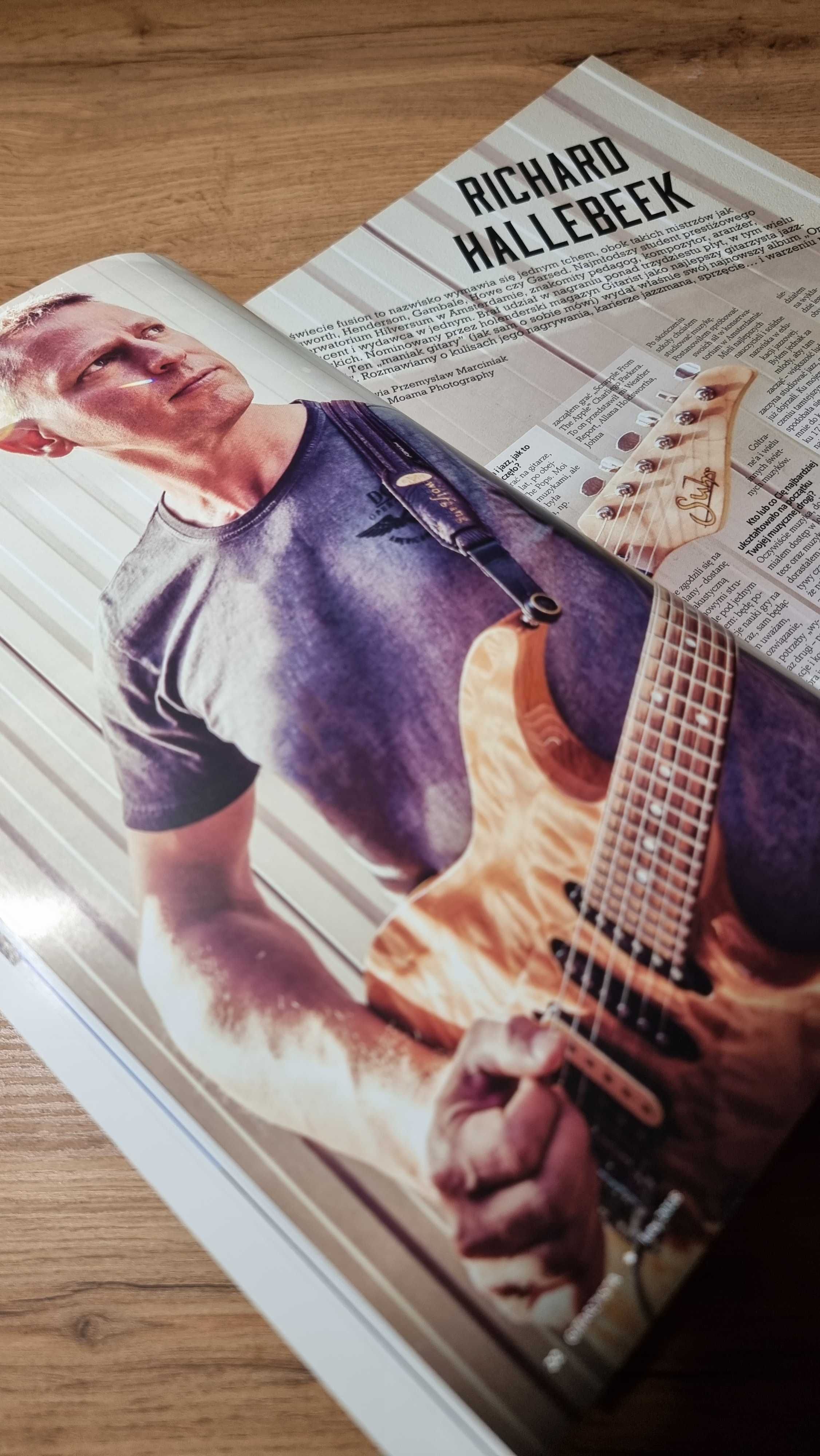 Gitarzysta 2/2018 (146) + Basista (88) - Richard Hallebeek, Satriani