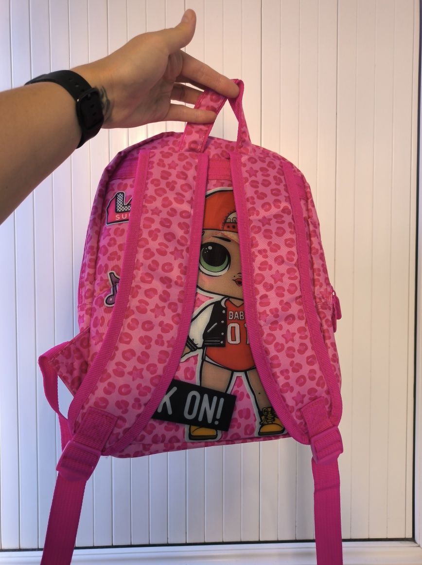 Рюкзак портфель для девочки с куклами LOL оригинал