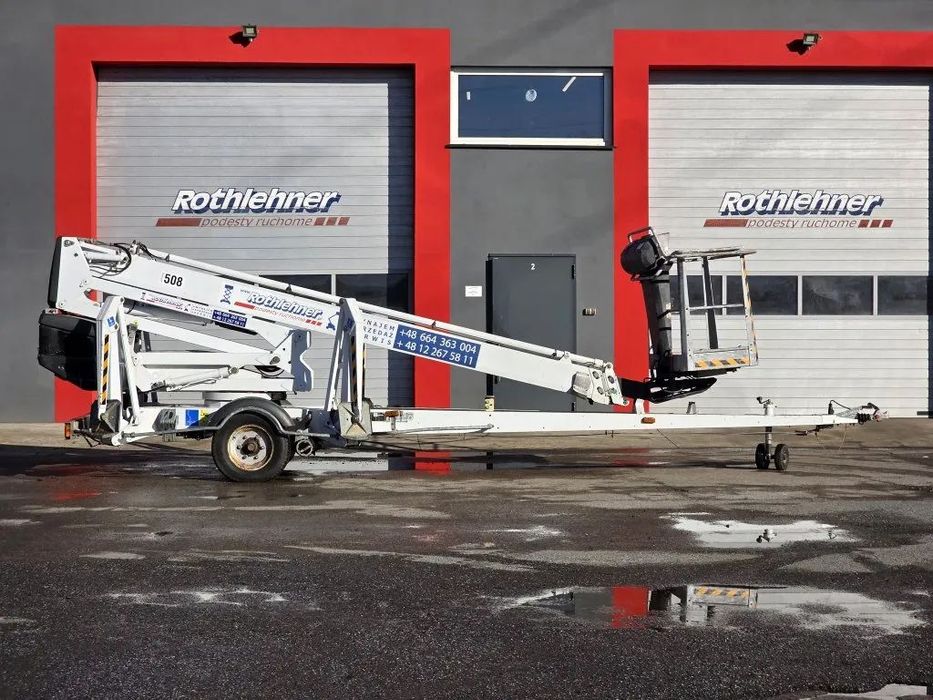 Dino 210XT  podnośnik na przyczepie, zwyżka Dino 210XT