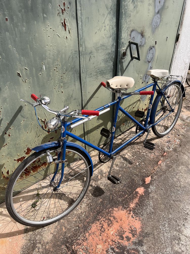 Bicicleta tandem 2 lugares vintage