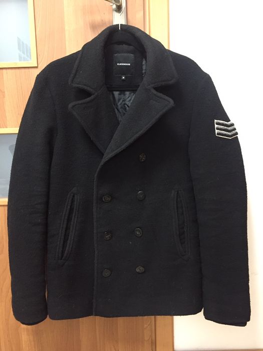 Płaszcz czarny meski