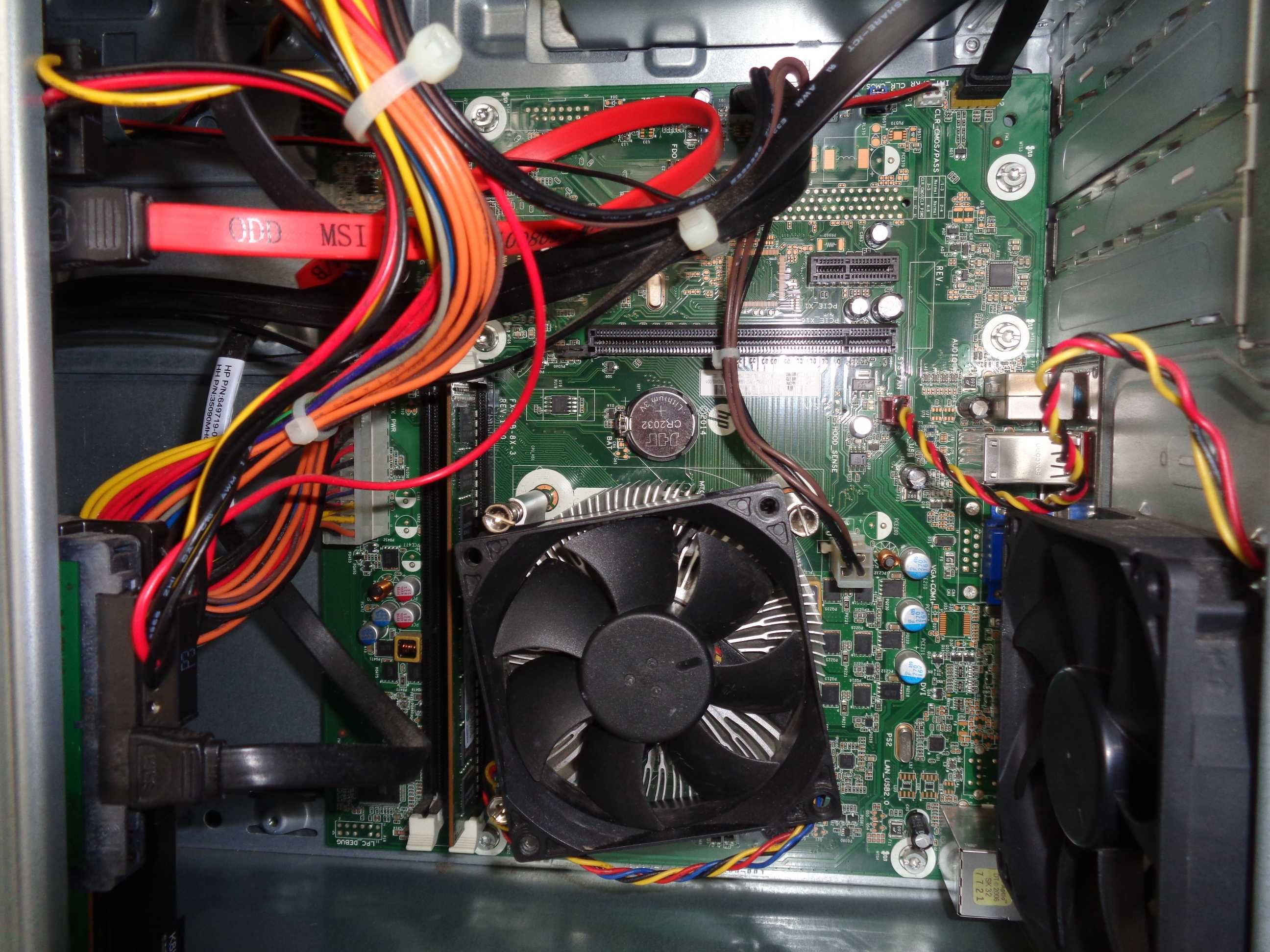 2komputery biurowe hp280g1 8gb ram win10,11pro klawiatura mysz hp