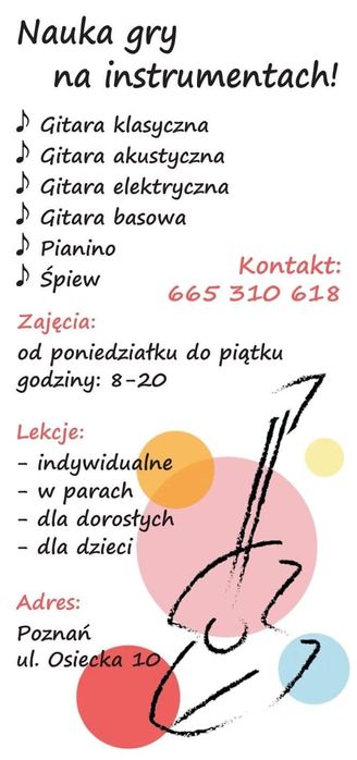 Lekcje gry na perkusji. Nauka gry na perkusji.