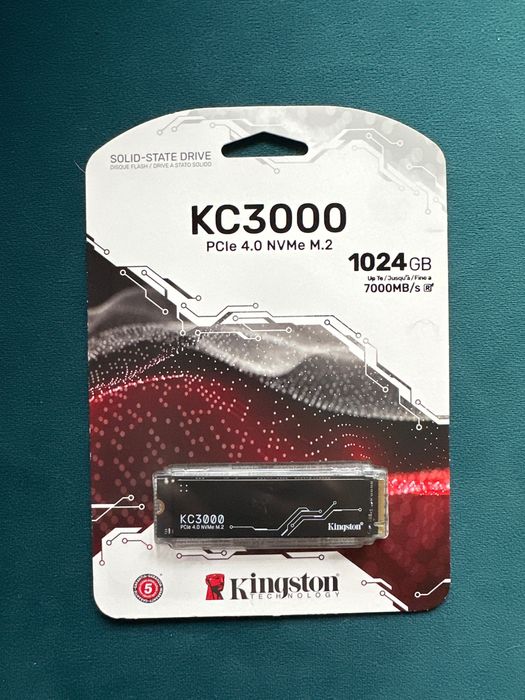 Dysk SSD 1TB 7000MB/s PCIe 4.0 NVM3 M.2