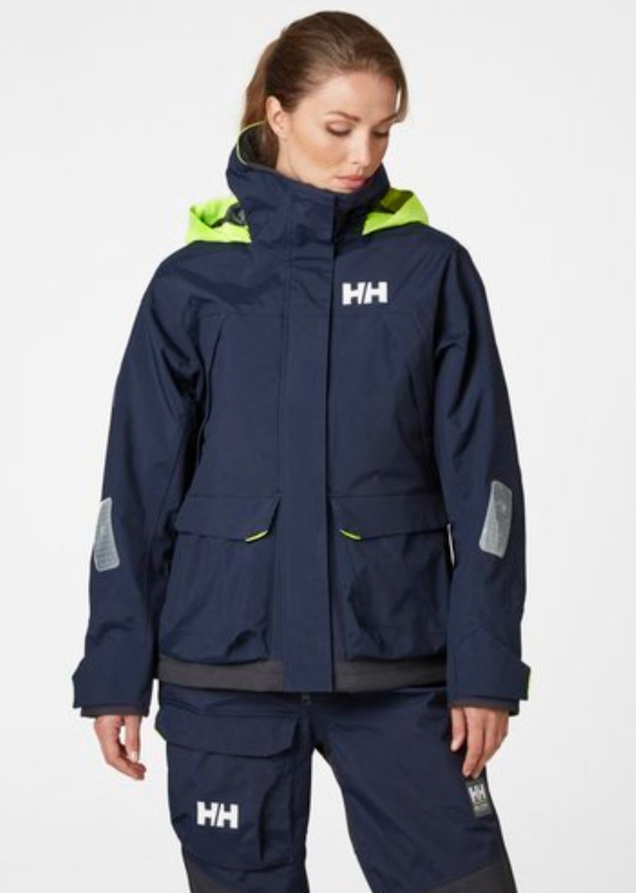 Kurtka Żeglarska Damska Sztormiak Helly Hansen Pier 3.0 Navy