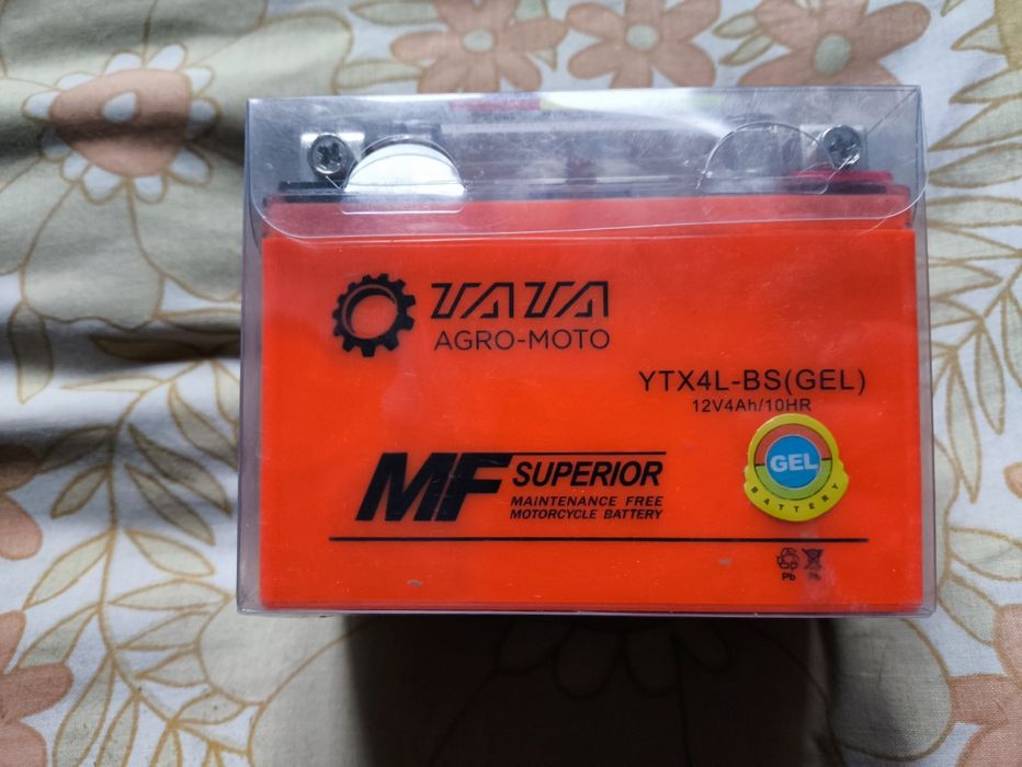 Акамулятор для скутора чи мотоцикла 12в 4а