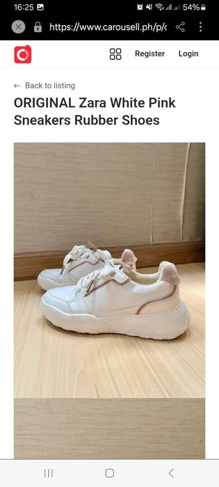 Sapatilhas elegantes da zara