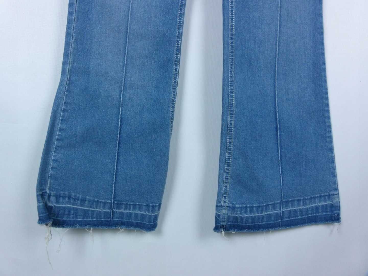 KIT spodnie jeans szerokie nogawki 12 / 38