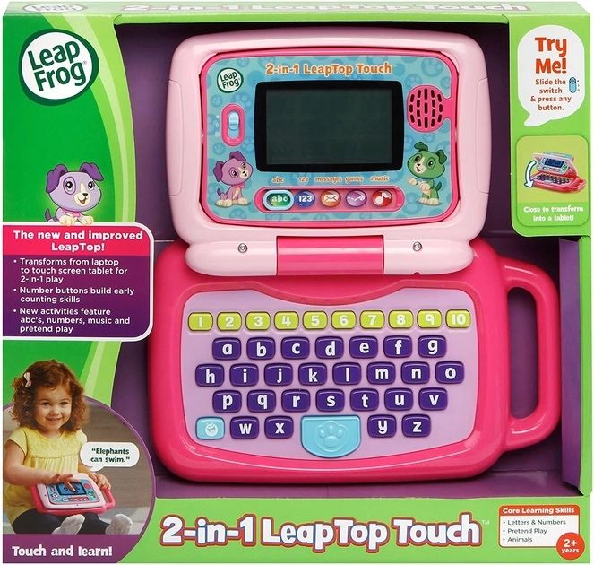 LeapFrog игрушечный ноутбук с сенсорным экраном оригинал